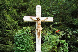 Krzyż kamienny w Gainsheim