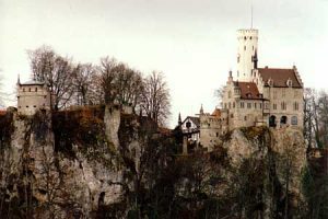 Zamek Lichtenstein w Badenii Wirtembergii